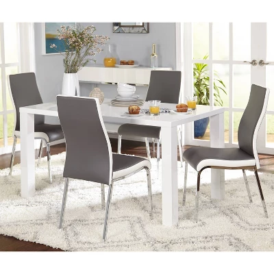 5pc Cally Dining Set Gray - Buylateral 5pc Cally Dining Set Gray - Buylateral -Buylateral Shop GUEST 022867b4 9d0b 4241 88d2 3e83d3ba6ed1