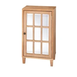 Matteo Rustic Mirrored Door Natural Side Cabinet - Lifestorey -Buylateral Shop GUEST 1096136a 2661 45ff 8eb7 710b51c9c502