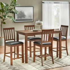 Set Of 2 24" Georgetown Counter Height Barstools Espresso - Buylateral -Buylateral Shop GUEST 20421e77 a44d 4eab 814f 956433fecb3b