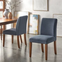 Set Of 2 Estelle Armless Dining Chairs - Buylateral