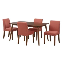 5pc Estelle Rectangular Dining Set - Buylateral -Buylateral Shop GUEST 2817ebf6 4654 48e1 87d1 e55f4d9e8c41