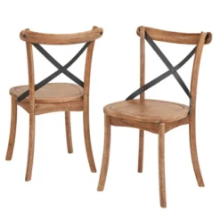 Set Of 2 Constance Cross Back Dining Chairs - Buylateral -Buylateral Shop GUEST 339d7355 409e 488b 8d20 a9e29c55d182 1