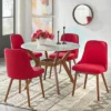 5pc Saville Dining Set Red - Buylateral -Buylateral Shop GUEST 44f42821 9980 4096 9de0 2a9c9a053884