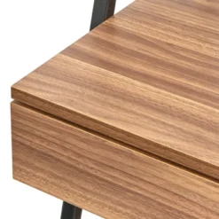 3pc Denton Ladder Desk And Shelf Walnut/Black - Buylateral -Buylateral Shop GUEST 495422f2 14c5 454e ae48 251ff3b609d3