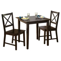 3pc Cross Back Dining Set - Buylateral -Buylateral Shop GUEST 49bc180e 35d1 4e08 bc80 fe0c29316647