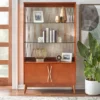 Dennes Mid-Century Modern Wire Accent Storage Cabinet Walnut - Buylateral 2 Dennes Mid-Century Modern Wire Accent Storage Cabinet Walnut - Buylateral -Buylateral Shop GUEST 4a168120 db3a 477d 89b5 f8727f7434ae