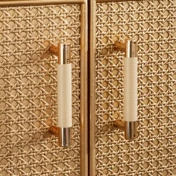 Lati Rattan Door Buffet Antique White/Natural - Buylateral -Buylateral Shop GUEST 533fc091 a898 4831 9f97 326cf091e08d