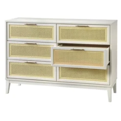 Andros 6 Drawer Dresser With Faux Cane Drawer Fronts - Buylateral -Buylateral Shop GUEST 6b9c15fd a619 4b4c b531 0bb81b71f1b9