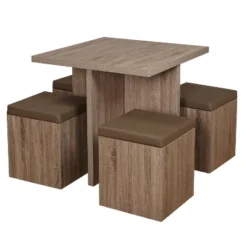 5pc Howard Dining Set With Storage Ottoman - Buylateral -Buylateral Shop GUEST 6c5f44ab 6fec 47be 9bca 08c5b56154ae