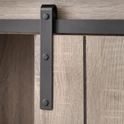 71" Glasbern Tall Farmhouse Barn Door Bookcase Weathered Gray - Buylateral 4 71" Glasbern Tall Farmhouse Barn Door Bookcase Weathered Gray - Buylateral -Buylateral Shop GUEST 74ea3b26 8b0b 4016 beed 68b48e90a1bb