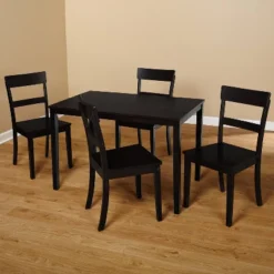 5pc Beverly Dining Set Black - Buylateral 4 5pc Beverly Dining Set Black - Buylateral -Buylateral Shop GUEST 7bb41a7e 999f 4309 99da 6d8110b360d7