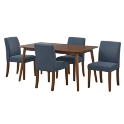 5pc Estelle Rectangular Dining Set - Buylateral -Buylateral Shop GUEST 7fb0a8e0 35e5 490d 9ad3 a241cc7bd556