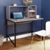 Ora Desk With Hutch - Black/Gray - Buylateral -Buylateral Shop GUEST 8a5c0b13 8e9d 40eb 80ff b2f4354f8e9f