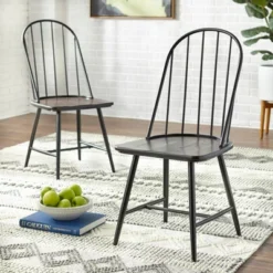 5pc Sheffield Dining Set Black/Driftwood - Buylateral -Buylateral Shop GUEST 8c10b4bd 1ee2 430d a77d 62598fb24ae4