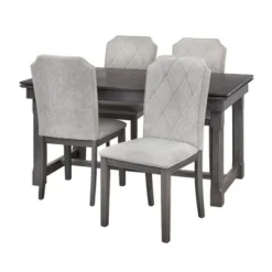 Riga Expandable Dining Set Gray - Buylateral 10 Riga Expandable Dining Set Gray - Buylateral -Buylateral Shop GUEST 8dc7d1bd d2b5 4455 92ee 1ee65b044e97