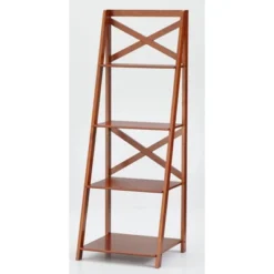 56" 4 Tier Crossback Shelf - Buylateral -Buylateral Shop GUEST 909e82ab 8289 46cb a411 f1a75ac27d39