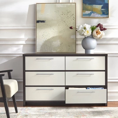 6 Drawer Chest White Espresso - Buylateral 6 Drawer Chest White Espresso - Buylateral -Buylateral Shop GUEST 93b1b3a2 26ef 4a1a a34c 35aa1e15d490