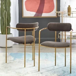 Set Of 2 Healey Retro Velvet Dining Armchairs - Buylateral 8 Set Of 2 Healey Retro Velvet Dining Armchairs - Buylateral -Buylateral Shop GUEST a6c58b02 f392 40e1 a59c edb8de3a1c09