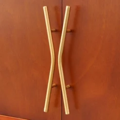 Dennes Mid-Century Modern Wire Accent Storage Cabinet Walnut - Buylateral -Buylateral Shop GUEST aabaa43b 641e 4024 85f7 2a9229fef293