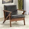 Bianca Mid-Century Modern Armchair Black/Walnut - Buylateral -Buylateral Shop GUEST addbcc04 3ff7 44d1 919b 0da221df7099