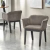 Set Of 2 Jonas Dining Arm Chairs Gray/Black - Buylateral -Buylateral Shop GUEST ae52743e 0b5e 4353 96ac 9782ec9c9e85
