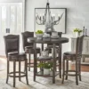 42" 5pc Adam Round Pub Dining Set Brown - Buylateral -Buylateral Shop GUEST afd79125 1543 43ba 91cb 8fc38333f3b6 2