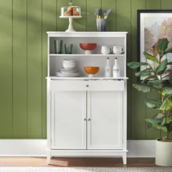 Farmhouse Buffet And Hutch White - Buylateral -Buylateral Shop GUEST b52e0238 ae99 4025 a12b da18ff30b173