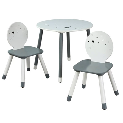 3pc Talori Kids' Table and Chair Set Gray/White - Buylateral 3pc Talori Kids' Table And Chair Set Gray/White - Buylateral -Buylateral Shop GUEST bbd1976b 7484 4af7 9cc4 f4e6f28802d9