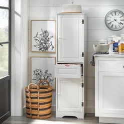 Brighton Kitchen Storage Pantry Cabinet White - Buylateral -Buylateral Shop GUEST c243397c 176a 4695 a801 478de0e3b86a