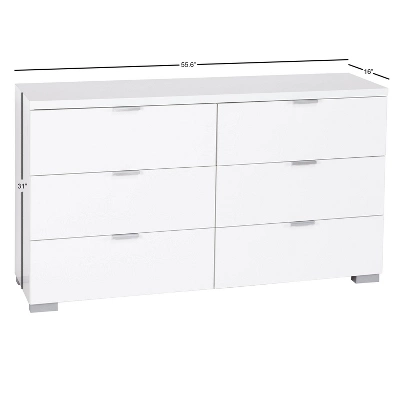 Zuri Six Drawer Chest White - Buylateral Zuri Six Drawer Chest White - Buylateral -Buylateral Shop GUEST c2955ac3 b436 4acc ab12 2e8eea0cf6ff