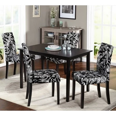 5Pc Elly Sophia Parson Dining Set Gray/Black - Buylateral 5Pc Elly Sophia Parson Dining Set Gray/Black - Buylateral -Buylateral Shop GUEST c3edb2ac 4911 419e 80ba cbad0aa82016
