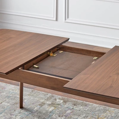 Wave Rectangular Butterfly Dining Table Walnut - Buylateral Wave Rectangular Butterfly Dining Table Walnut - Buylateral -Buylateral Shop GUEST c4cf618c 6324 46c4 b225 6ccaff534b43