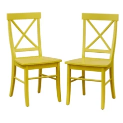 Set Of 2 Albury Cross Back Dining Chairs - Buylateral -Buylateral Shop GUEST c60e36f3 a3e3 4b47 a6fd 2c128befecc9