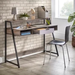 Sahana Desk Black/Driftwood - Buylateral -Buylateral Shop GUEST c7963f1b 5859 41a3 837d 9d2aacdb4002