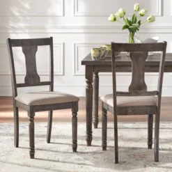 6pc Burntwood Dining Set With Bench - Buylateral 4 6pc Burntwood Dining Set With Bench - Buylateral -Buylateral Shop GUEST cd28657e 9848 45a2 882a 15be6b49cd3c