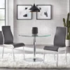 3pc Nora Round Pedestal Table Dining Set Gray/White - Buylateral 2 3pc Nora Round Pedestal Table Dining Set Gray/White - Buylateral -Buylateral Shop GUEST cde486d4 3aae 4fb4 bfe2 8e6f82629ff3 1