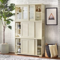 Pacific Stackable Cabinet With Sliding Doors - Buylateral -Buylateral Shop GUEST ce57ff6e da8e 40c0 9bc4 14b76df881af