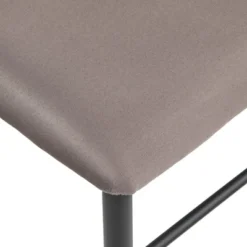 5pc Liv Rectangular Dining Set Black/Gray - Buylateral -Buylateral Shop GUEST d4291477 fa9d 4433 9166 039fd302137a