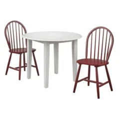 3pc Chadwick Drop Leaf Dining Set With 2 Windsor Chairs - Buylateral -Buylateral Shop GUEST dba4140e d45a 464c b6a8 93a83dbc00c4
