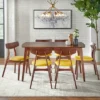 7pc Archer Rectangular Dining Set - Buylateral -Buylateral Shop GUEST df635db7 413f 4b17 b2da 1a2187f8f8c7