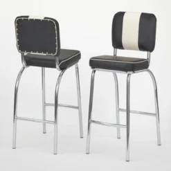 Set Of 2 30" Raleigh Retro Counter Height Barstools - Buylateral -Buylateral Shop GUEST e6b622f5 f5bf 402a 9ab4 7cb8ed9b1c6b