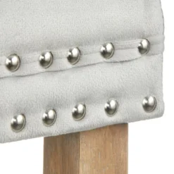 Set Of 2 Portico Tufted High Back Velvet Dining Chairs Gray - Buylateral -Buylateral Shop GUEST ed3c21fd 49c1 407b 8ed9 86c3d5632000