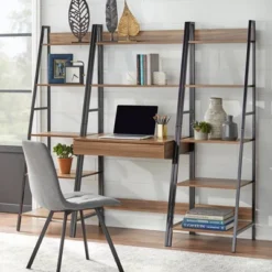 Denton Ladder Desk Walnut/Black - Buylateral -Buylateral Shop GUEST ef08f1c6 b5c4 411a b186 91a68b439327