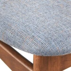 5pc Wave Rectangular Dining Set Walnut/Blue - Buylateral 14 5pc Wave Rectangular Dining Set Walnut/Blue - Buylateral -Buylateral Shop GUEST ef1fc39b 5486 4321 84d0 329d7b01feb6