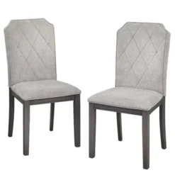 Set Of 2 Riga Chairs Gray - Buylateral -Buylateral Shop GUEST f64c02d2 9879 4e9a 81e3 18b20feaaae8