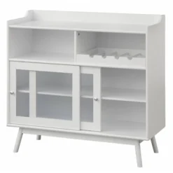 Dublin Bar Cabinet With Sliding Glass Doors White - Buylateral -Buylateral Shop GUEST f77ab7d0 958e 45bc b797 cf35ea10b3f4