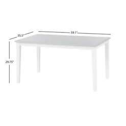 Helena Dining Table White/Gray - Buylateral -Buylateral Shop GUEST fa5e2941 4018 4334 bdb0 6d134c26a066