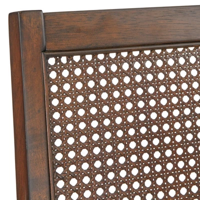 Set of 2 Westbury Cane Style Back Dining Chairs Walnut/Cream - Buylateral Set Of 2 Westbury Cane Style Back Dining Chairs Walnut/Cream - Buylateral -Buylateral Shop GUEST fbc360dc 9741 465a b82b 7908c54b8653